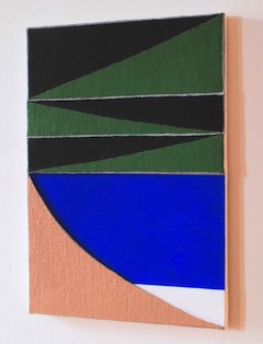 Eq P (Relief-Painting) #33, 2022 by Richard Bell