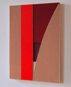 Eq P (Relief-Painting) #31, 2022 by Richard Bell
