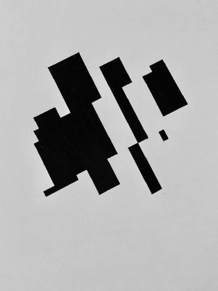 A(iii) 1979/ 1980 drawing by Richard Bell 