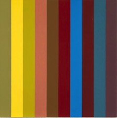 Colour Properties circa 2002, 80x80cm, oil on linen by Richard Bell