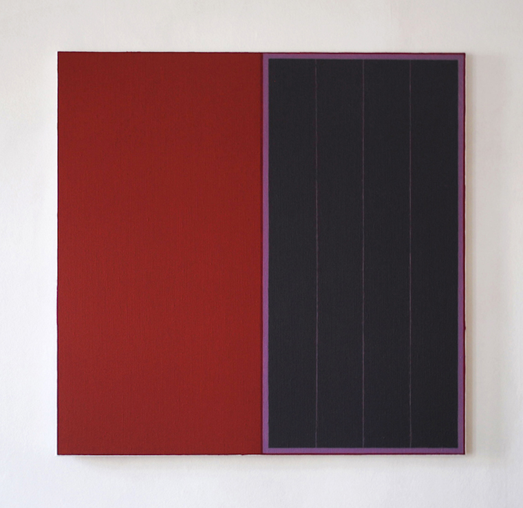 Palimpsest ptg 2 (Red) by Richard Bell